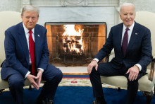 Donald Trump et Joe Biden se sont rencontrés à la Maison Blanche mercredi 13 novembre 2024.