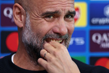 Pep Guardiola, l'entraîneur de Manchester City, le 25 novembre 2024