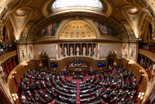 Illustration du Sénat, le 2 avril 2024, à Paris.