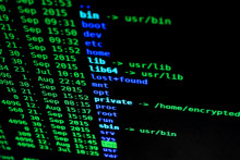 Des lignes de code sur un ordinateur