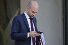 L'ancien ministre du Numérique Jean-Noël Barrot, actuel chef de la diplomatie française, le 15 novembre 2023