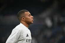 Kylian Mbappé, sous le maillot du Real Madrid.