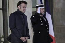 Emmanuel Macron à l'Elysée le 9 décembre 2024