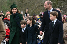 La famille royale britannique réunie pour la messe de Noël le 25 décembre 2024
