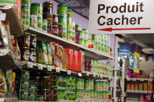 Des produits cacher dans un supermarché (illustration).