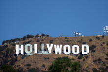 Le Hollywood Sign de Los Angeles (illustration)