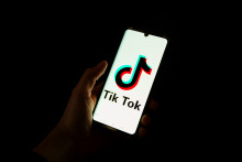 L'application TikTok. (Illustration)