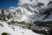 La station du Grand Tourmalet, dans les Pyrénées