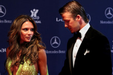 Victoria et David Beckham en 2005