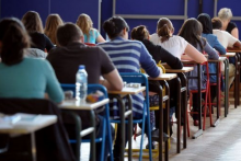 Une classe de collège (illustration)