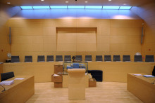 Salle d'audience d'une cour d'assises (illustration).