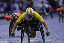 Maxime Carabin a remporté l'or à deux reprises lors des Jeux Paralympiques de Paris 2024.
