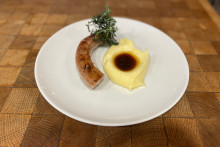 La saucisse-purée d'Eric Frechon