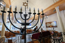 La synagogue d'Orléans.