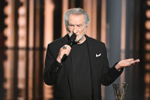 Eddy Mitchell aux Victoires de la Musique, en février 2025.