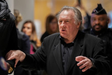 Gérar Depardieu, au tribunal le 26 mars 2025.