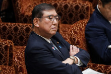 Le Premier ministre japonais Shigeru Ishiba à Tokyo le 14 mars 2025.