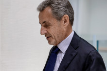 Nicolas Sarkozy à Paris, le 27 mars 2025.