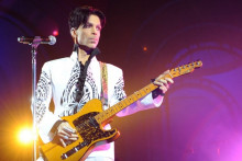 Prince au Grand Palais, à Paris, le 11 octobre 2009, veille de sa venue à RTL