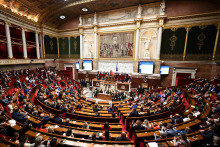 Assemblée nationale, Paris, 1 avril 2025.
