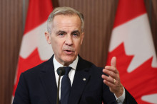 Le Premier ministre canadien, Mark Carney, 3 avril 2025