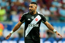 Dimitri Payet avec le maillot de Vasco de Gama