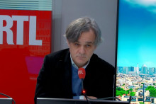 Riss, directeur de Charlie Hebdo, le 13 avril 2025 sur RTL