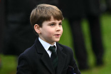 Le prince Louis en décembre 2024