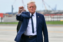 Donald Trump, le président des États-Unis, le samedi 26 avril 2025.