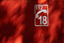 L'ancien logo des pompiers (illustration)