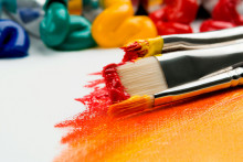 De la peinture (Image d'illustration)