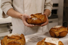 Des pains dans une boulangerie