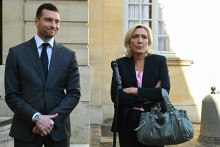Jordan Bardella et Marine Le Pen
