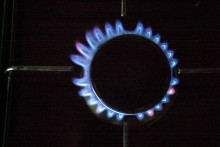 Une plaque de cuisson au gaz (image d'illustration)