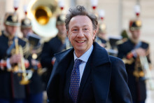Stéphane Bern à l'Élysée, le 31 mars 2025.