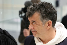 Stéphane Plaza au tribunal de Paris, le 18 février 2025