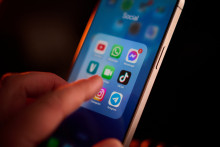 L'application TikTok (illustration)