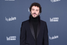L'acteur Théo-Navarro Mussy à l'avant-première du film "Les Eclats", le 13 décembre 2023.