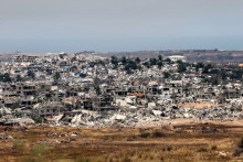 Des habitations détruites à Gaza