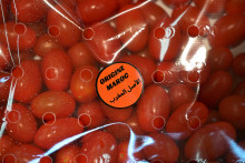 Des tomates cerises dans un supermarché (illustration).