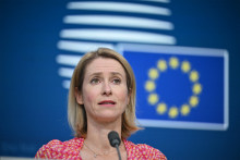 Kaja Kallas, cheffe de la diplomatie de l'Union européenne.