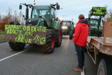 Des agriculteurs en colère (image d'illustration).