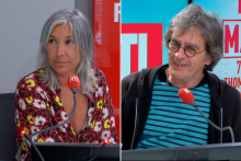 Zazie et Richard Kolinka dans le studio de RTL, le 26 mai 2025