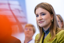 La princesse Elisabeth de Belgique en décembre 2023