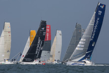 Le départ de la Normandy Channel Race, en 2015.