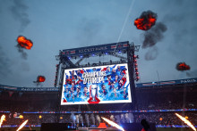 Le Parc des Princes accueillait les joueurs du PSG, fraîchement sacrés champions d'Europe, le 1er juin 2025.