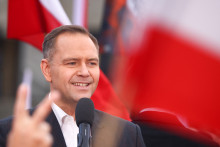 Le président de la Pologne, Karol Nawrocki
