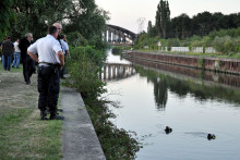 Des policiers près du Canal du Midi (illustration)