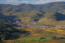 La commune d'Andlau, Bas-Rhin