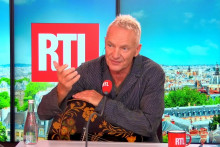 Le chanteur Sting sur RTL le 11 juin 2025